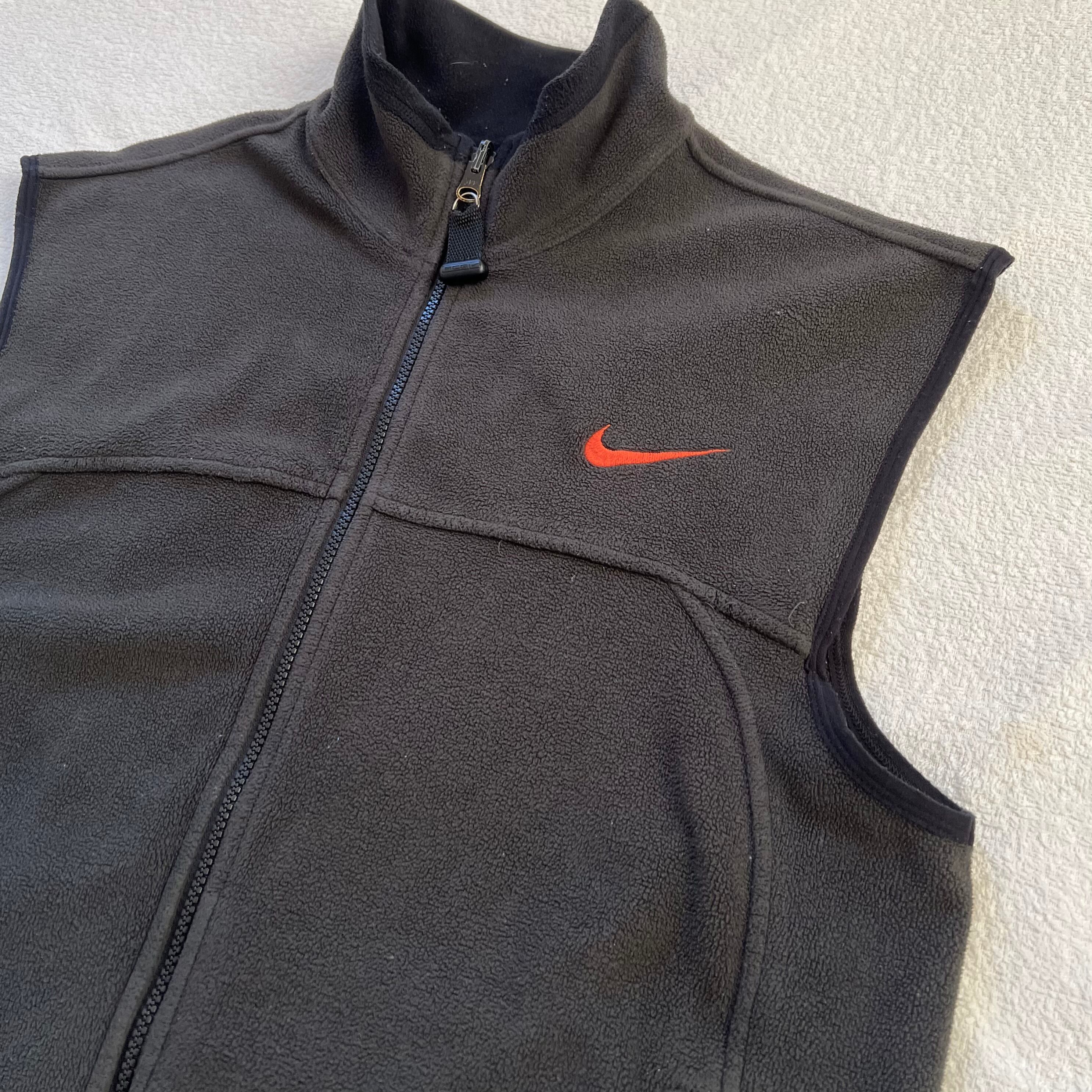 NIKE ACG 90年代 ナイキ フリース ベスト ジャケット M カーキ | 古着