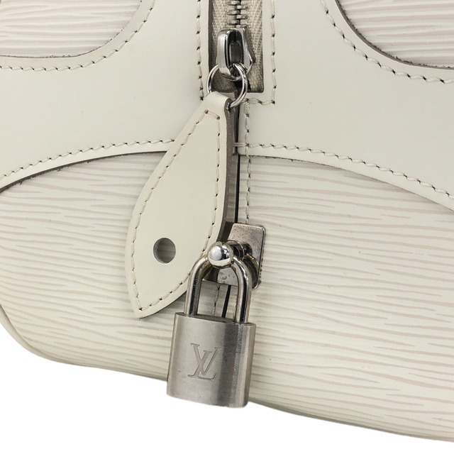 LOUIS VUITTON ルイヴィトン エピ ハンドバッグ ホワイト レザー ボーリングモンテーニュ vintage ヴィンテージ オールド br6iiz