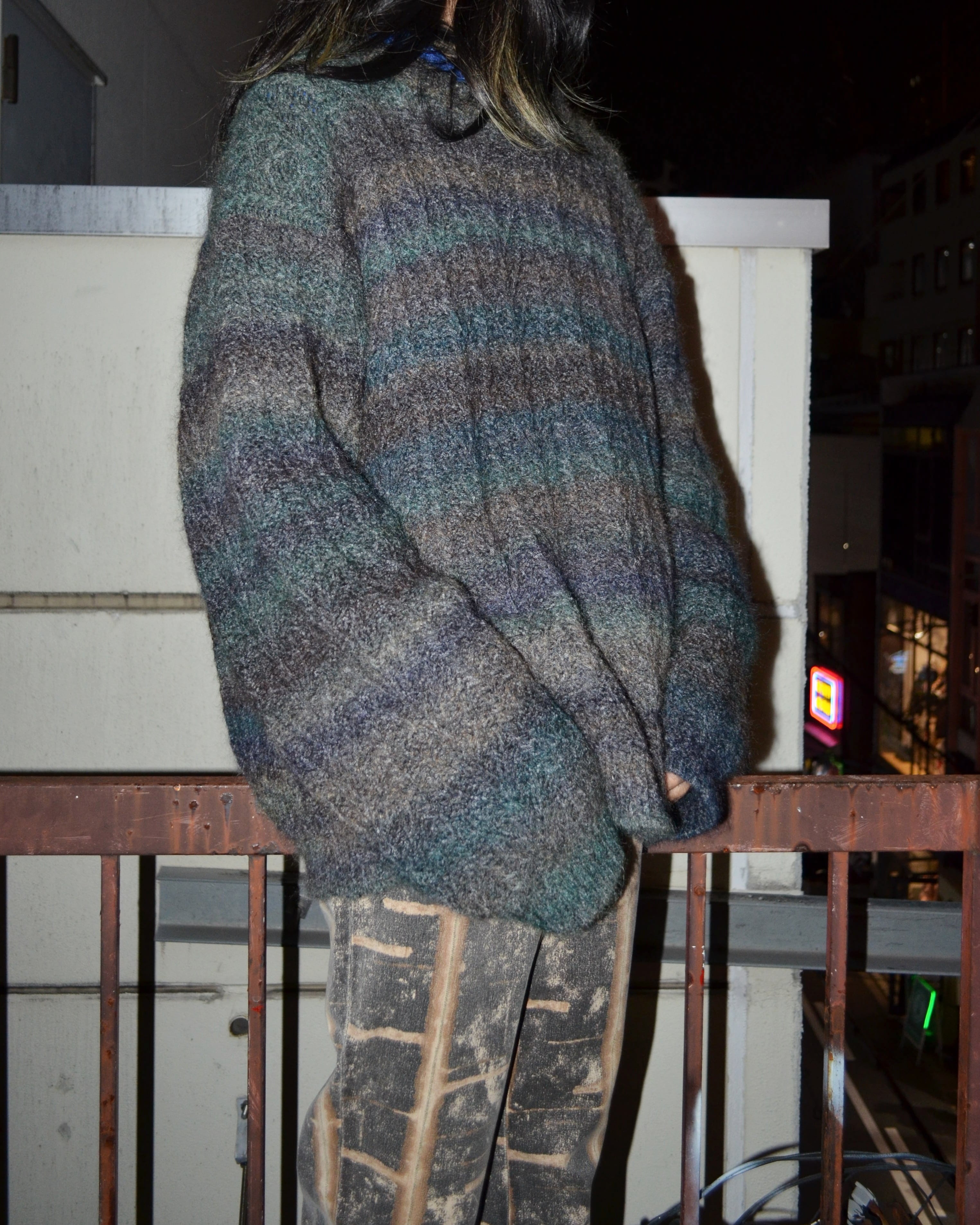 1980's gradation knit