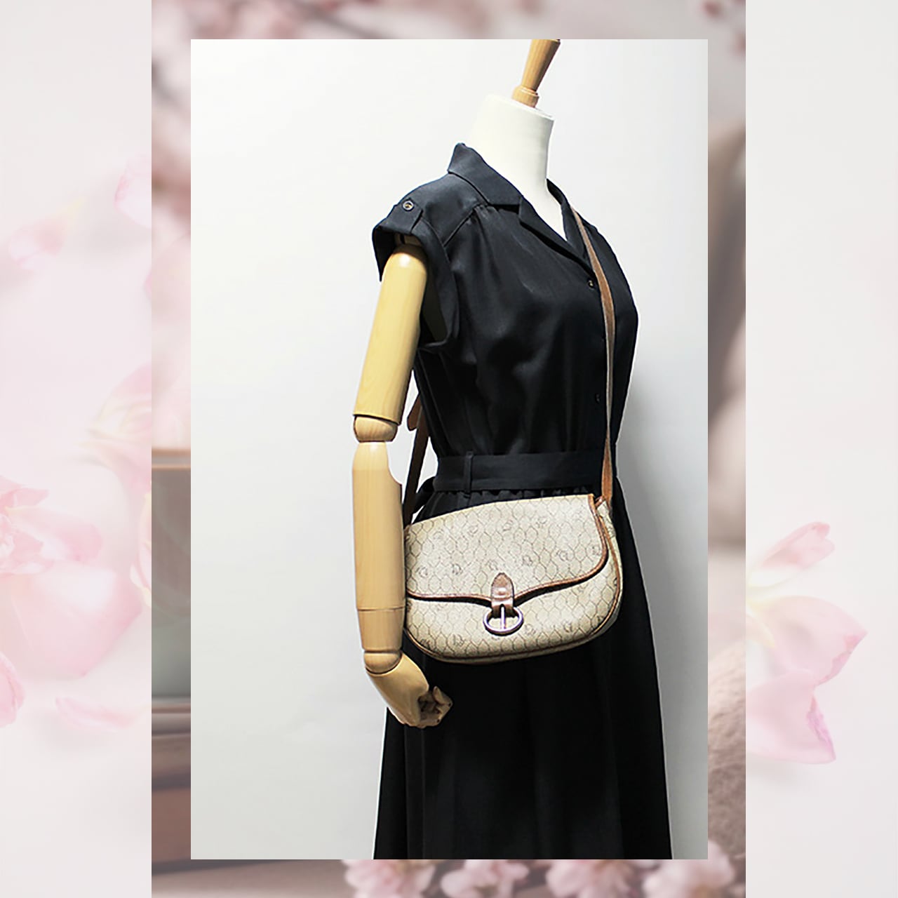 DIOR】ヴィンテージディオール ショルダーバッグ｜レトロかわいい