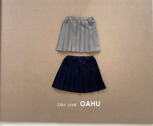 【予約】OAHU プリーツスカート 90~170