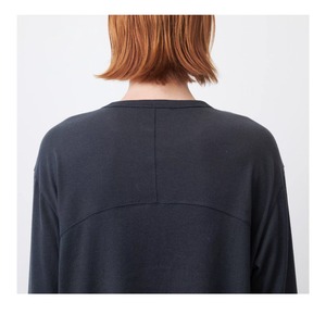 DECESOLO 26AW ウォッシャブル ウールブレンド ロングスリーブ Tシャツ