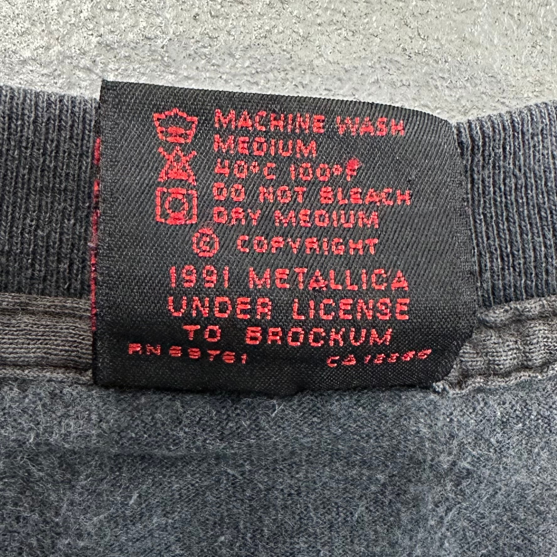 パスヘッド pushead 90s giantタグ 90s PUSHEAD パスヘッド HAND OF FEAR giant T - メルカリ