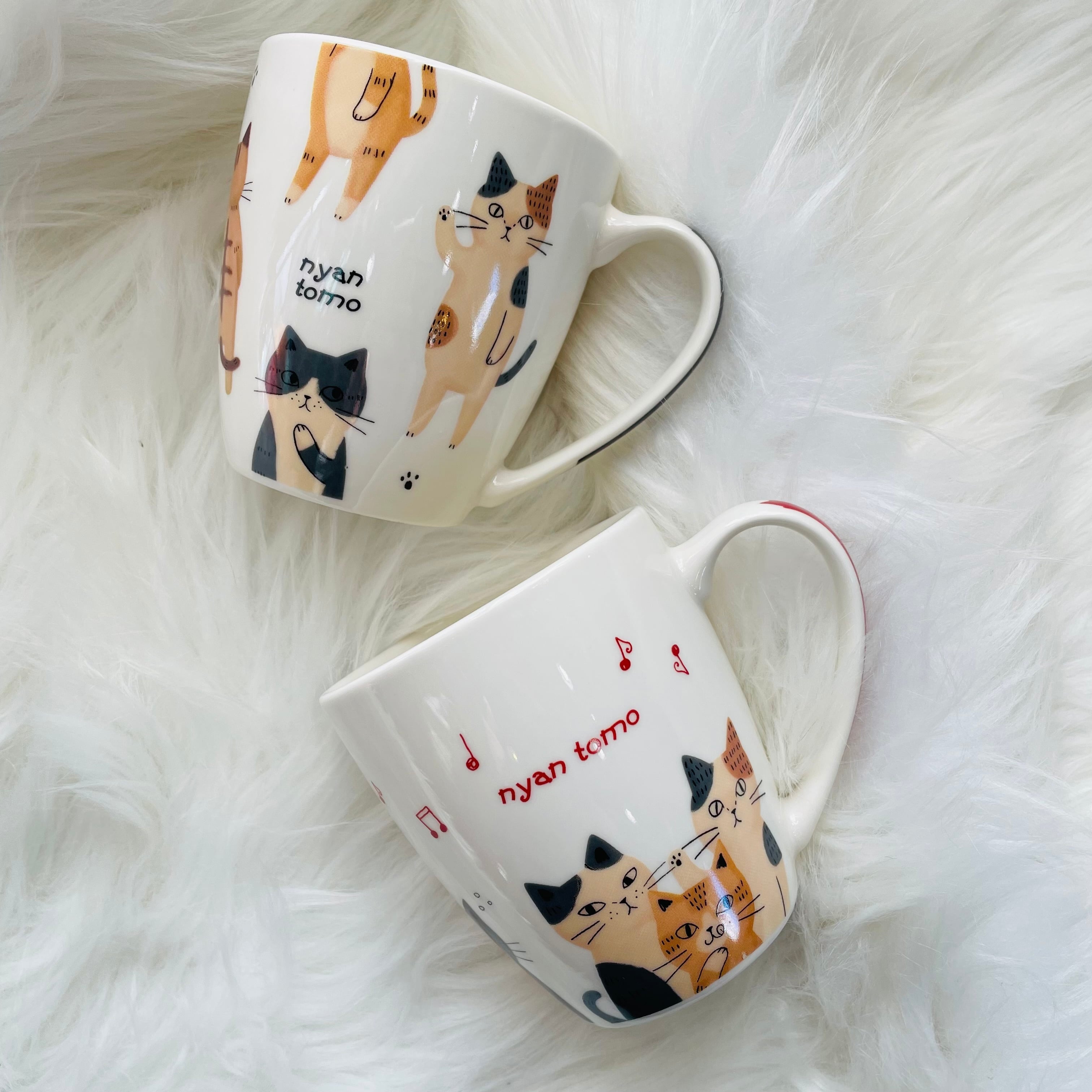 マグカップ|にゃんともマグ 猫 ねこ ネコ 猫雑貨 猫グッズ 猫柄 かわいい プレゼント 贈り物 おうち時間 おうちカフェ