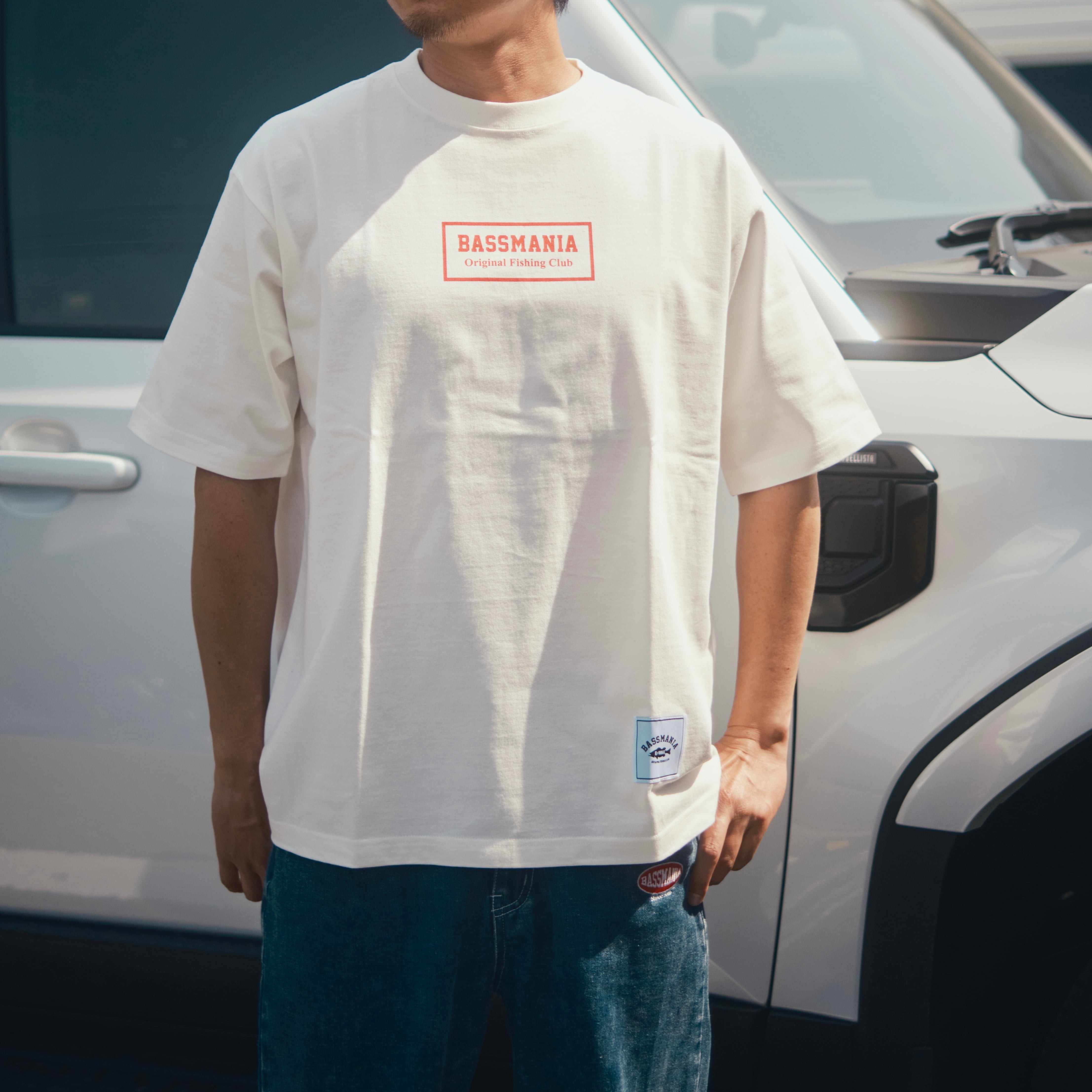 BOX logo USA Cotton heavy oz TEE［WHT］ | bassmania.jp