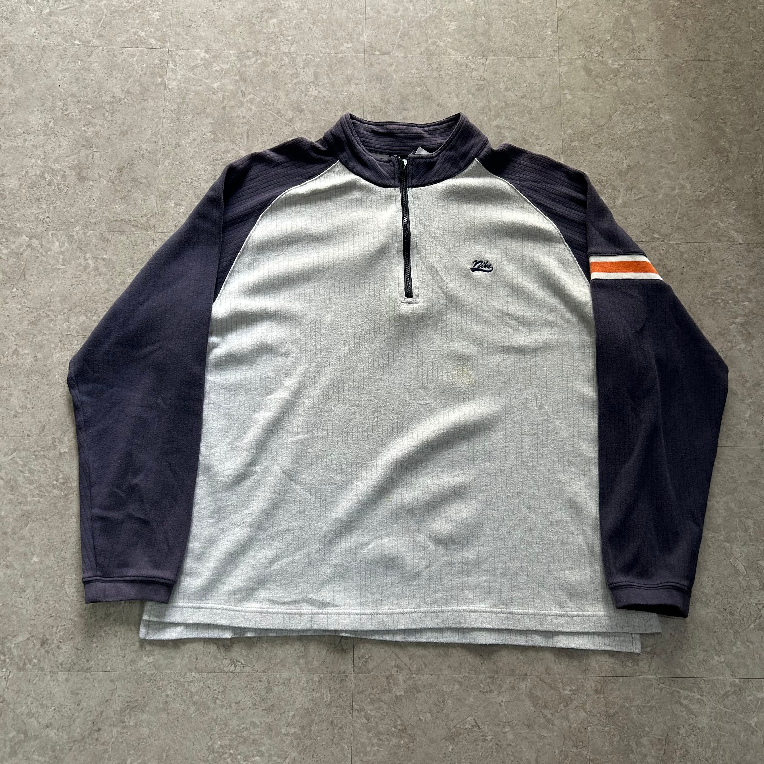 〜00s NIKE half zip raglan sleeve sweat【仙台店】
