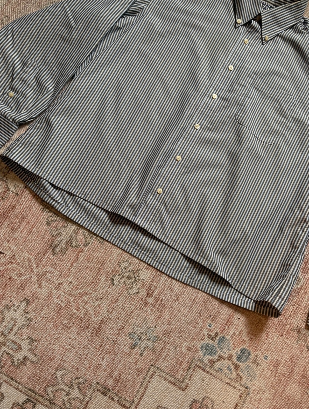 USA製 / Polo by Ralph Lauren / stripe shirts / REMAKE