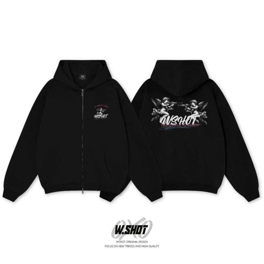 swallow0022様 WSHOT Original Shooting Angel Zip Hoodie WS129 | wshot