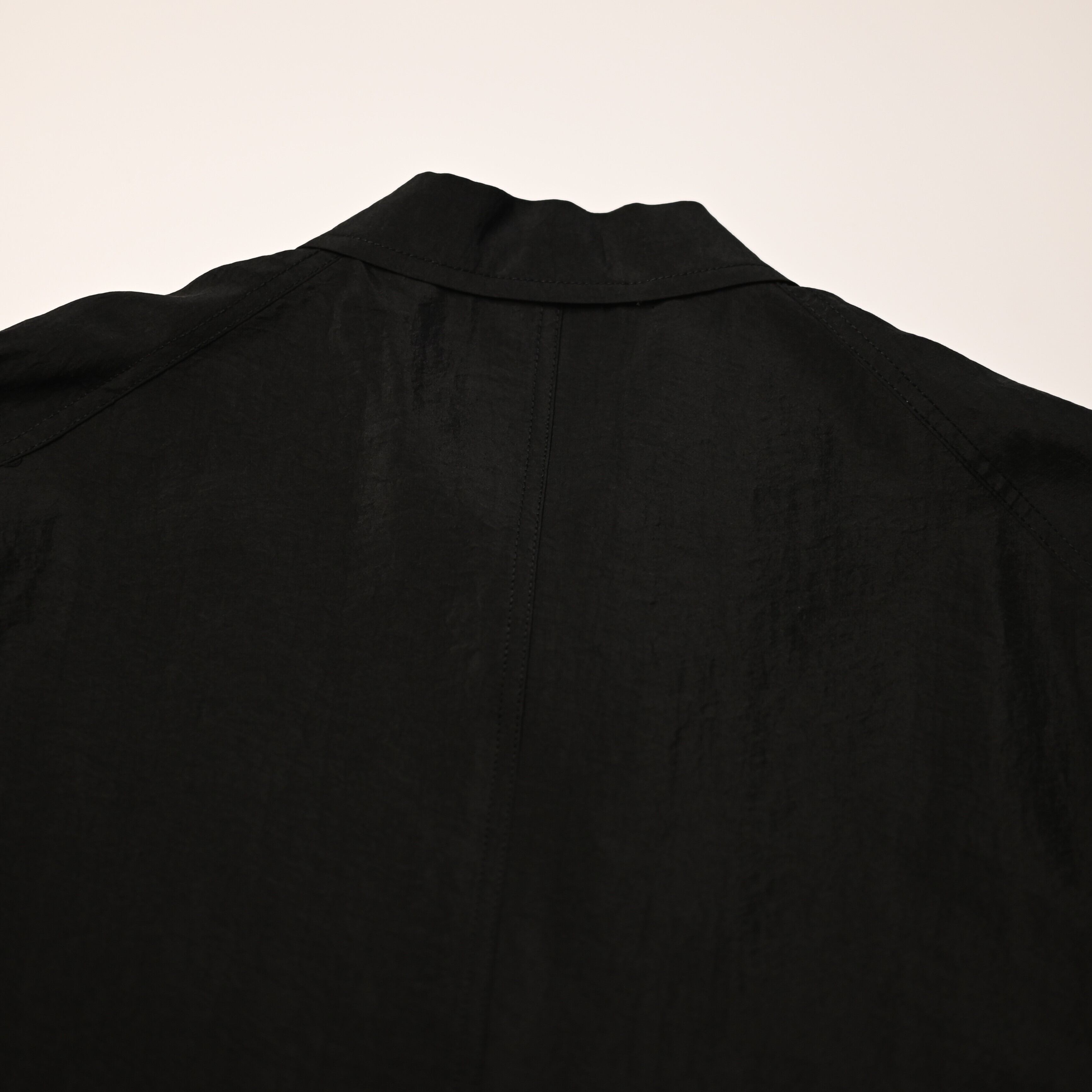 product twelve / Silk Nylon Short Sleeve Work Shirt | GANKO