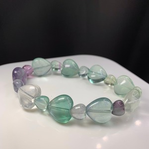 2.ハートフローライトデザインブレスレット