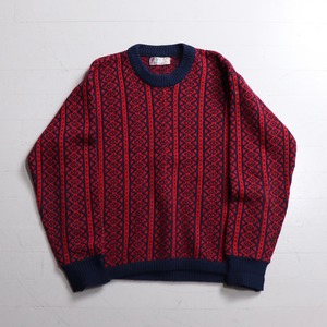 Made in NORWAY  Wool Sweater  L　C705