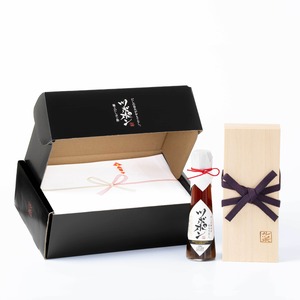 【のし付き／特別ギフト】ツボポン125g 桐箱入り