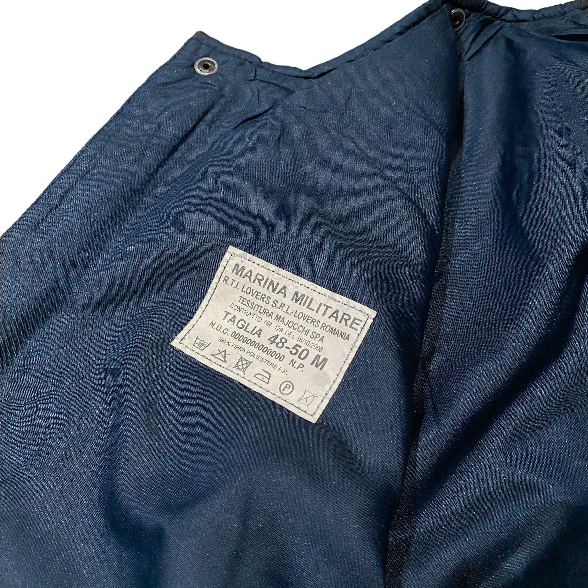 Italian Navy Liner Jacket M L / イタリア軍 ライナー ジャケット