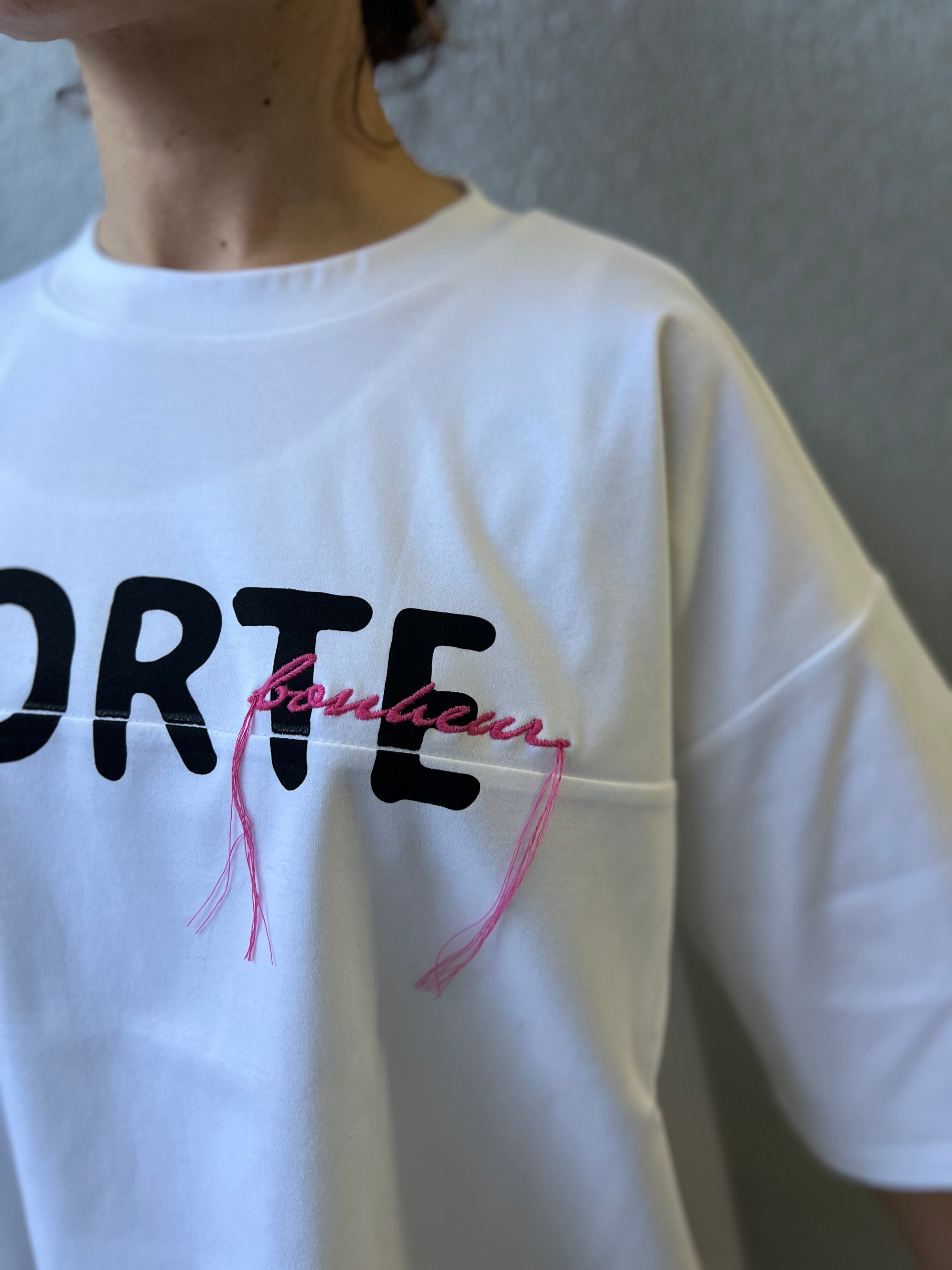 【ESPEYRAC】フリンジロゴプリントT 7611006