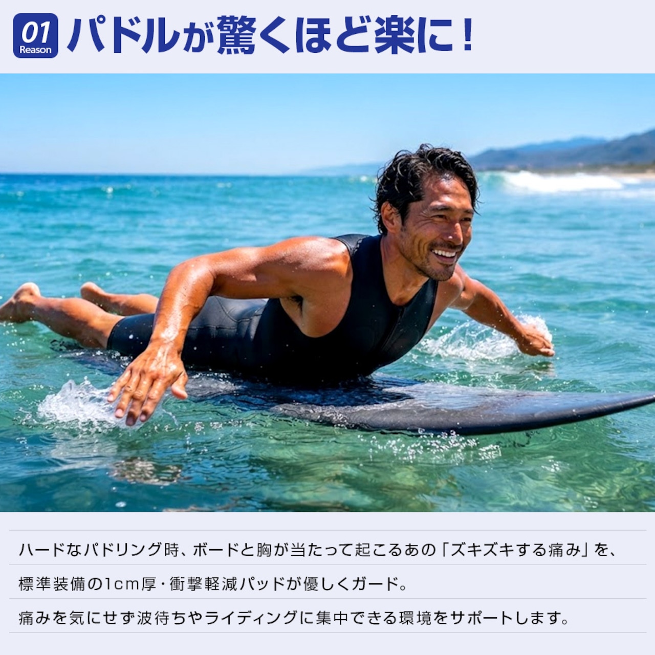 DELLING 日本製 インパクトショートジョン メンズ【ウォータースポーツ サポートショートジョン】