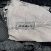 Santa Fe サンタフェ 色落ち加工入り デニム パンツ ジーンズ サイズ 33 /メンズ/濃紺系