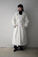 YOHEI OHNO / Stomacher Puffer Coat (white)