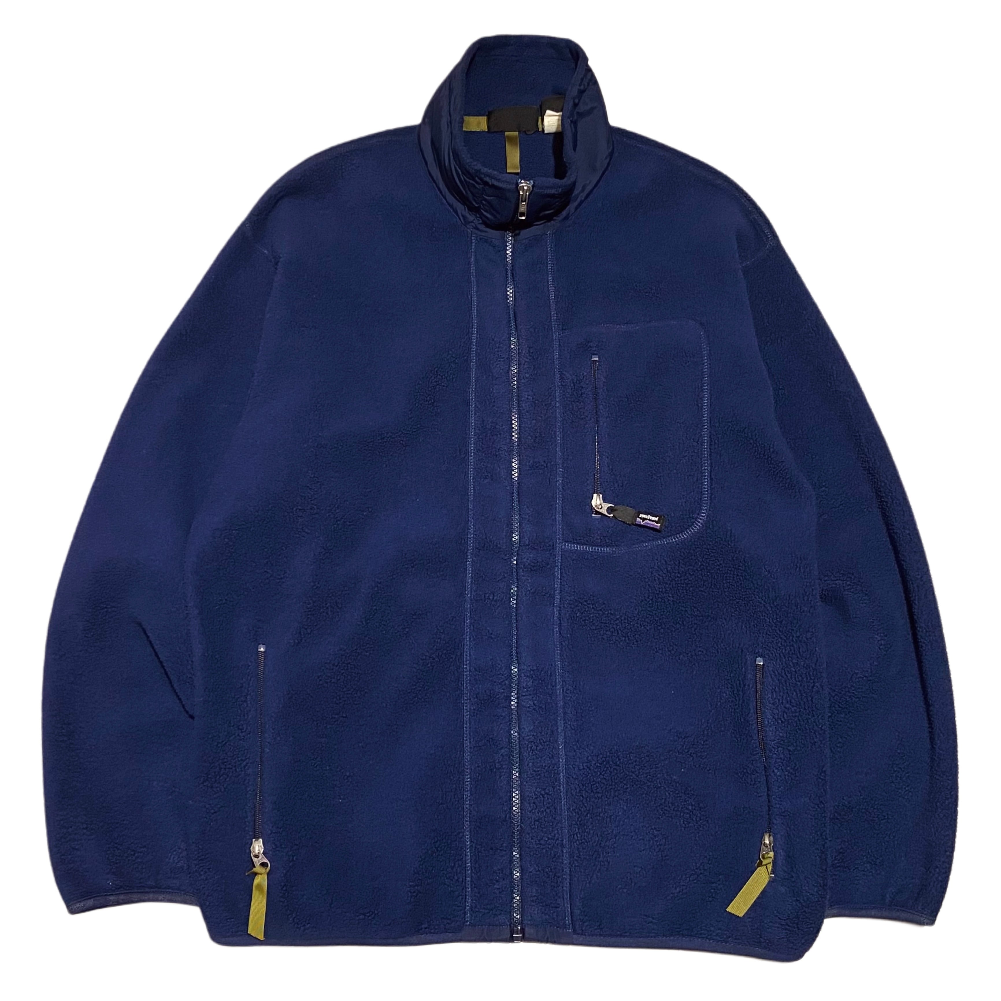99 Patagonia パタゴニア MICRO D-LUXE CREW ボーダー フリース