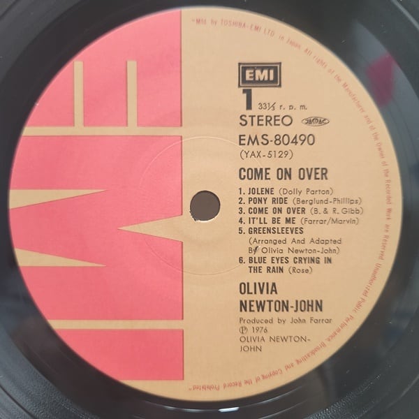 Olivia Newton-John / Come On Over 水のなかの妖精 [EMS-80490] - 画像3