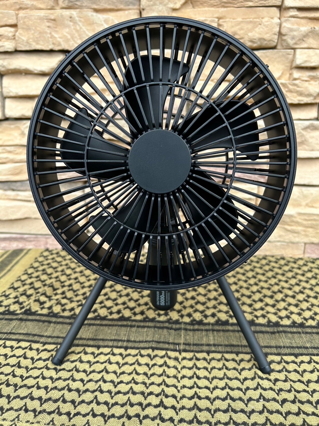 【NESTOUT ネストアウト】 サーキュレーター FAN-1 FAN-NEST-GF1FBK〈ブラック〉(バッグ付き)※バッテリーは別売りになります(ELECOMエレコム)