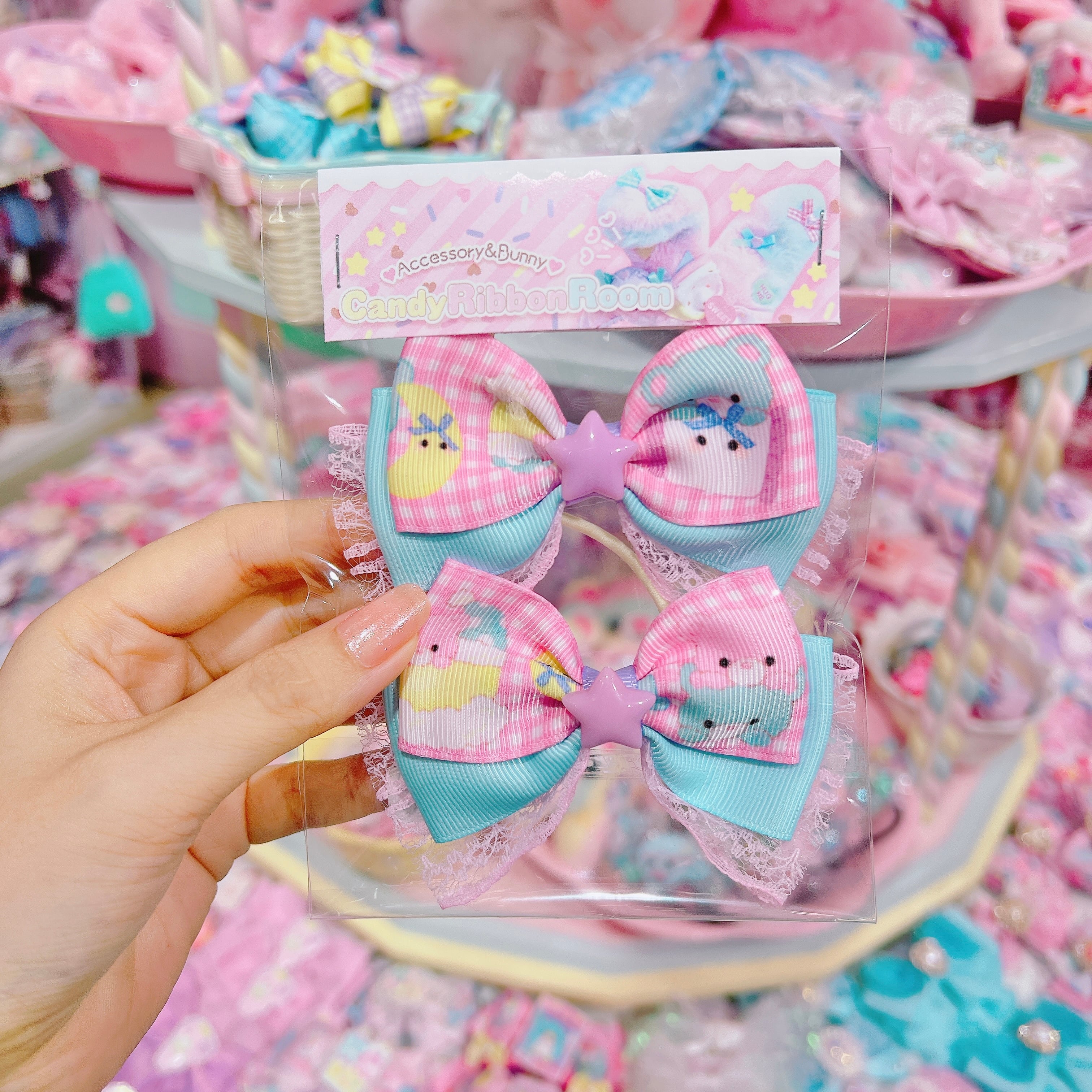 【F4】79-17ツインヘアゴム