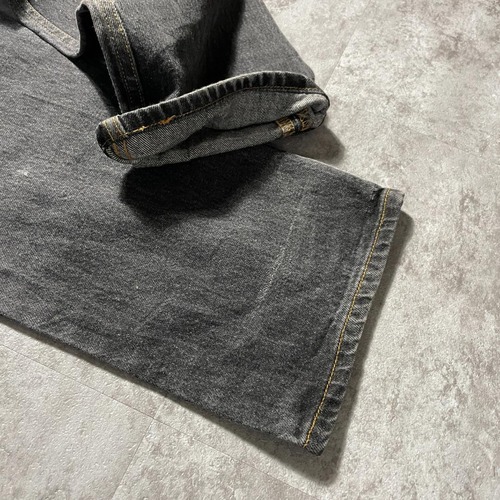 【W34 L34】 メキシコ製 usa levi's 先染ブラック 501xx 詳細写真18