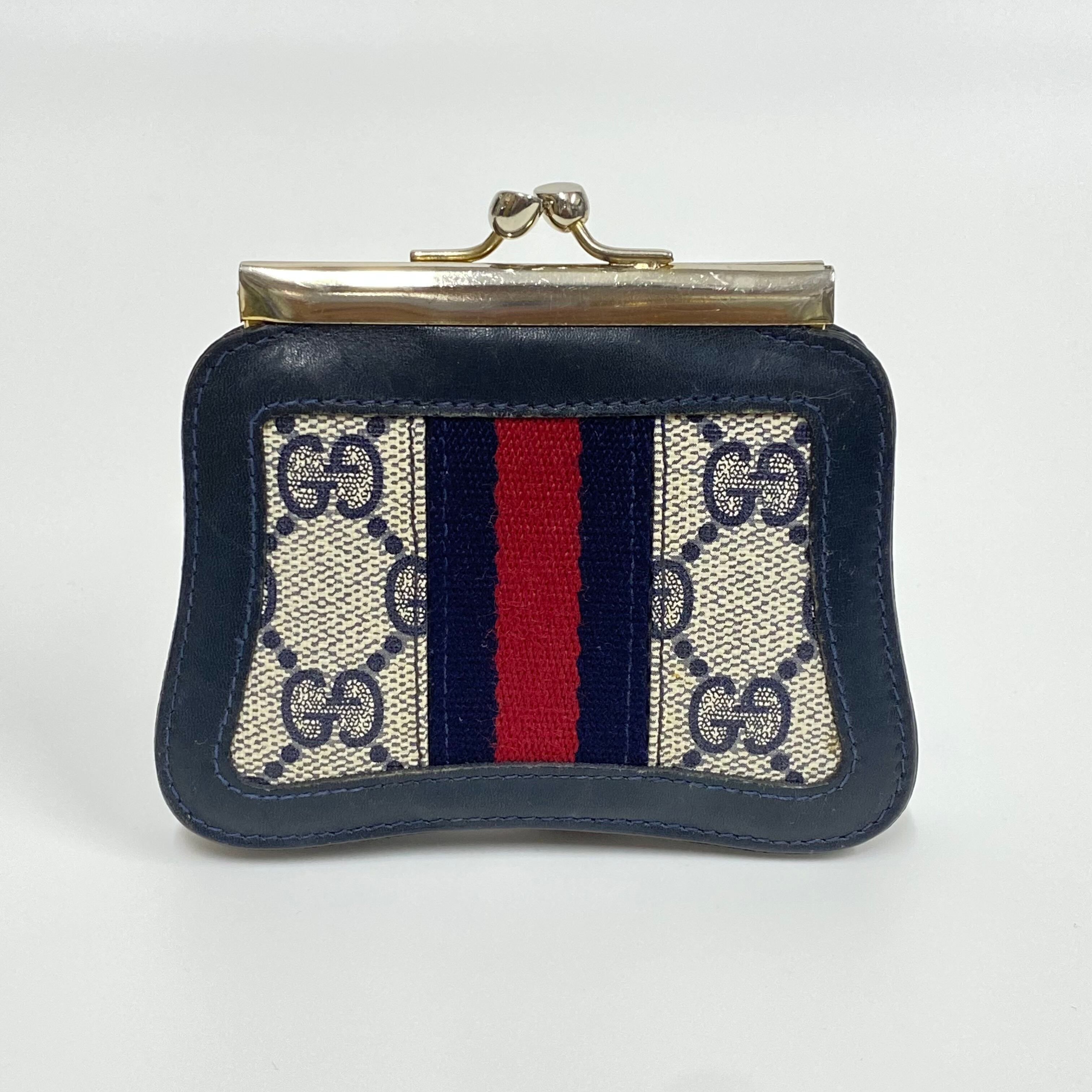 GUCCI グッチ GG シェリーライン がま口 コインケース 7910-202207 | rean