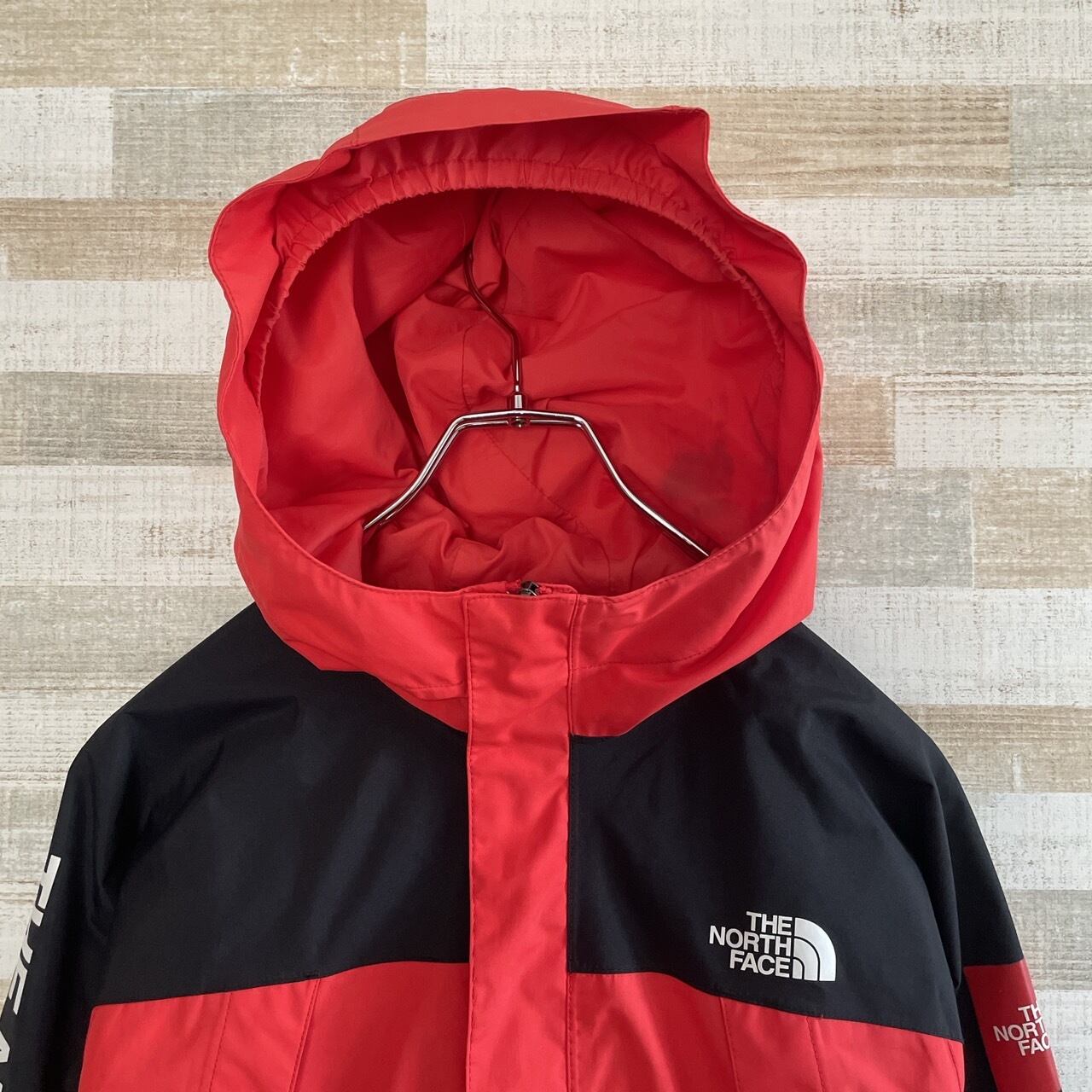 ノースフェイス ダウンジャケット 海外限定 ハイベント レッド メンズ Mサイズ