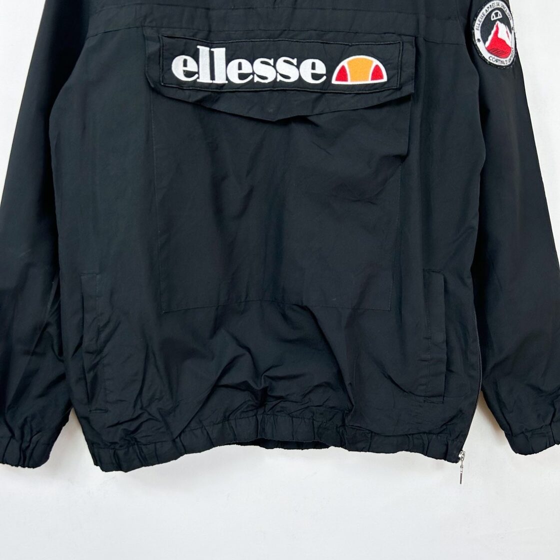 ellesse 刺繍ロゴ アノラックパーカー | PAY ID