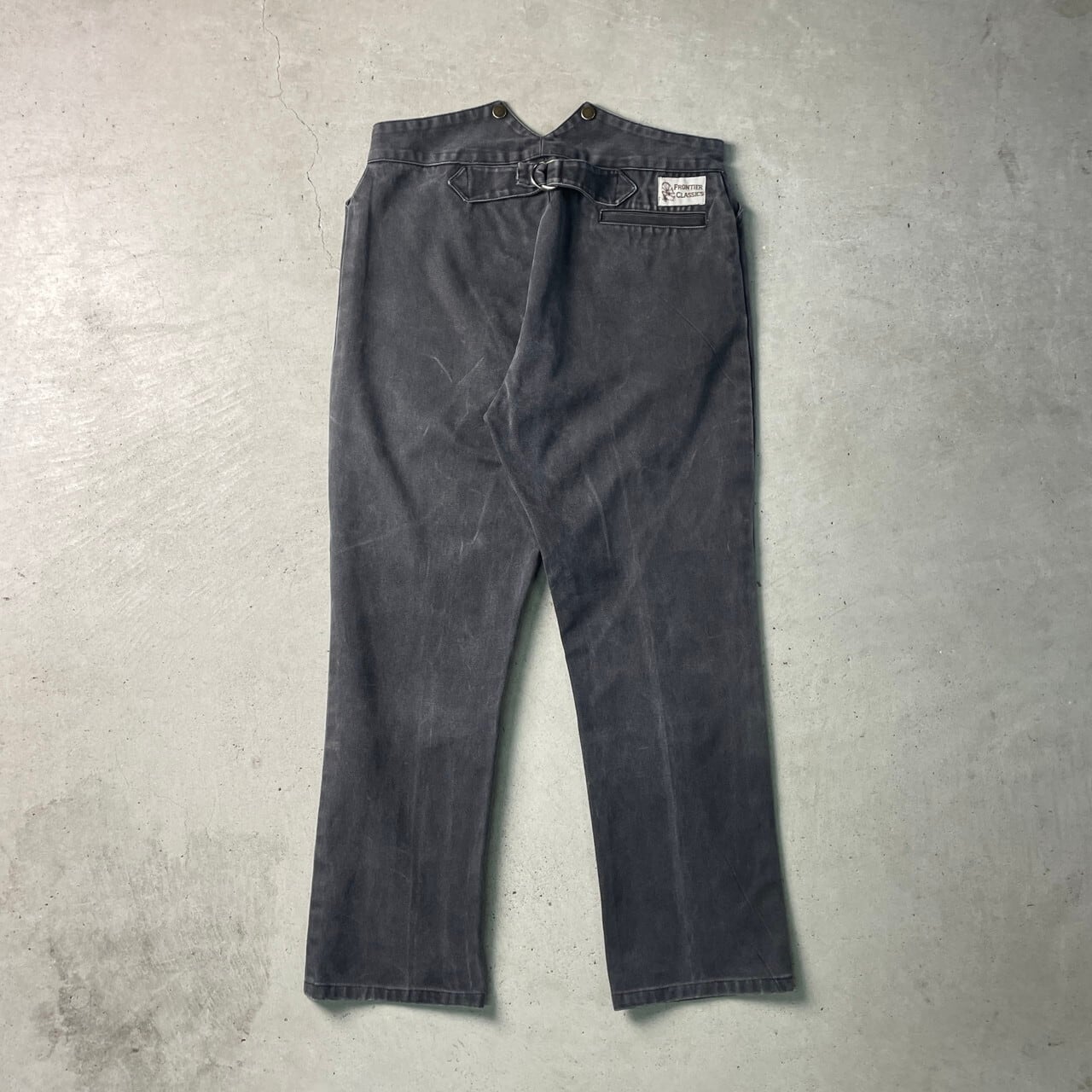 FRONTIER CLASSICS ダック地 ワークパンツ ウエスタンパンツ メンズW36