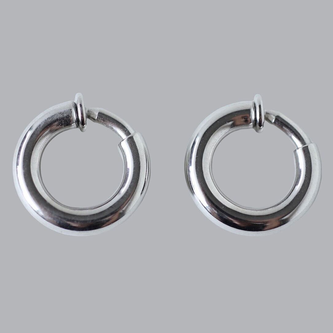 Hoop earring/silver