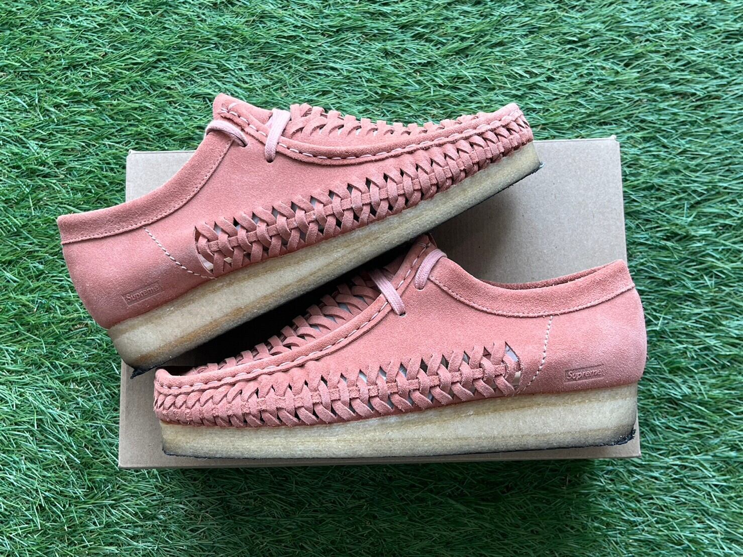 Supreme Clarks こびり付く ワラビー 26cm