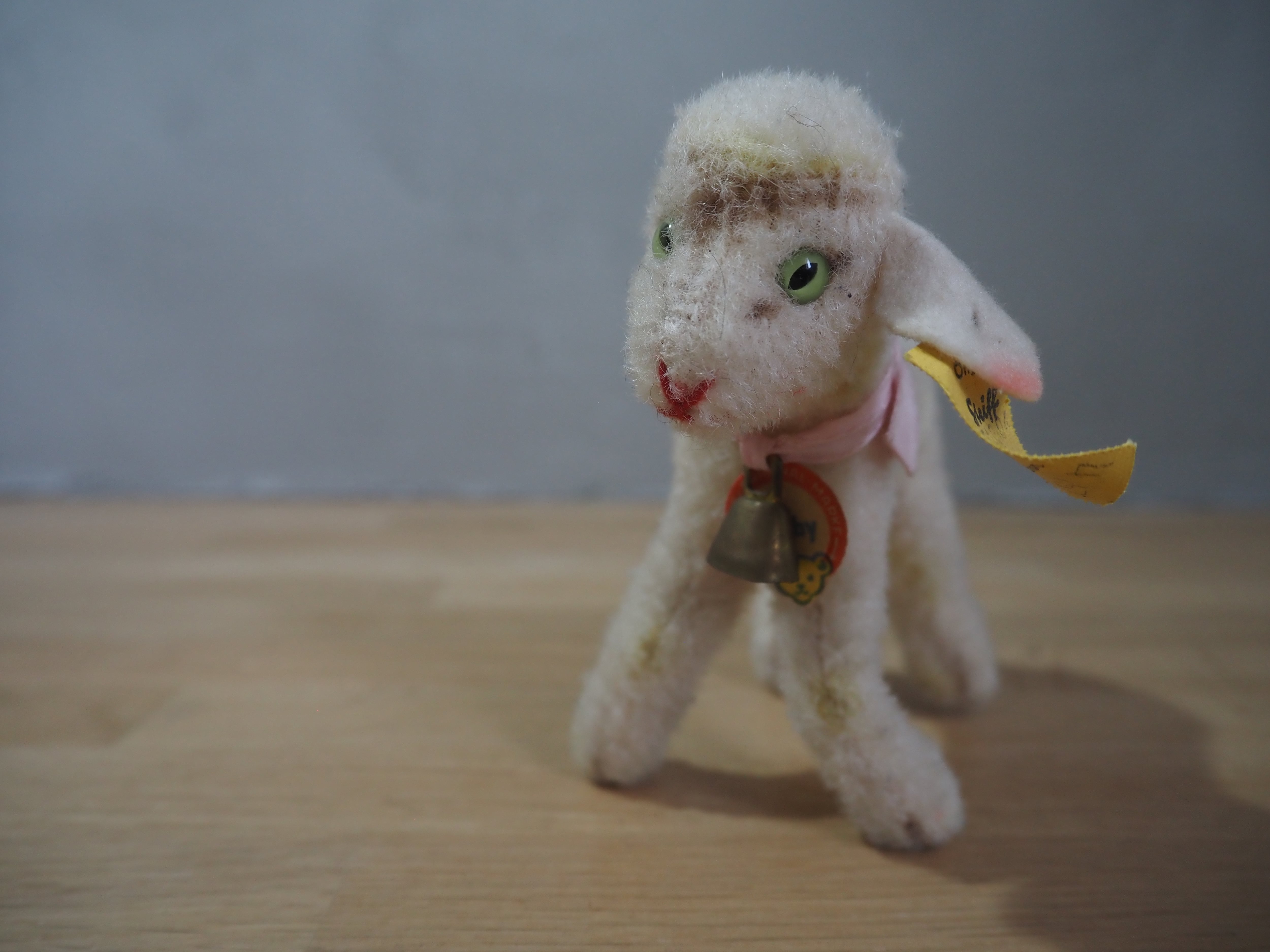 オールド シュタイフ ヒツジ Steiff Lamby 10cm | ヒガシマチマーケット