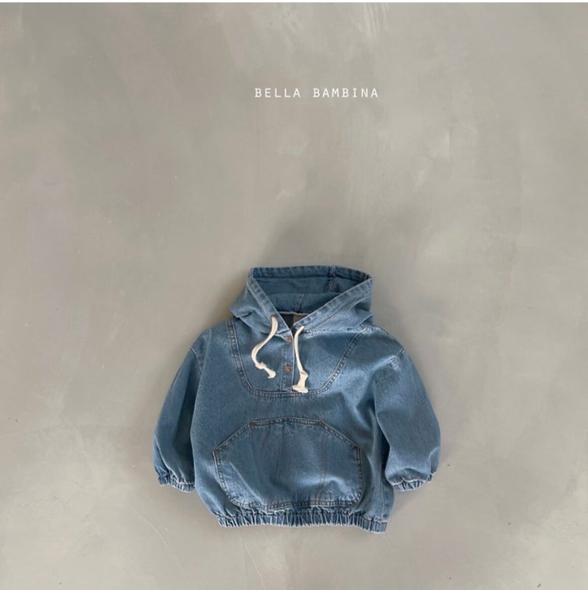 【即納】mono denim anorak / Bella Bambina