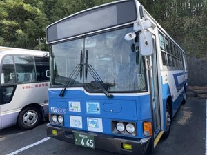 車台番号プレート：熊本200か665号車（産交バス）