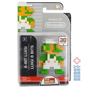 ワールドオブニンテンドー  スーパーマリオブラザース 8ビットルイジ 2.5インチアクションフィギュア 未開封
