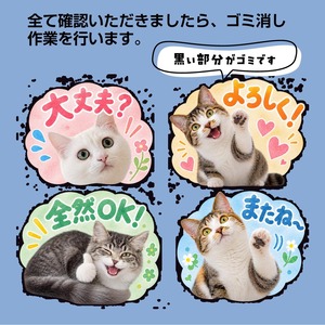 うちの子LINEスタンプ★AIバージョン｜AIで表情や動き、背景を付けてもらう！