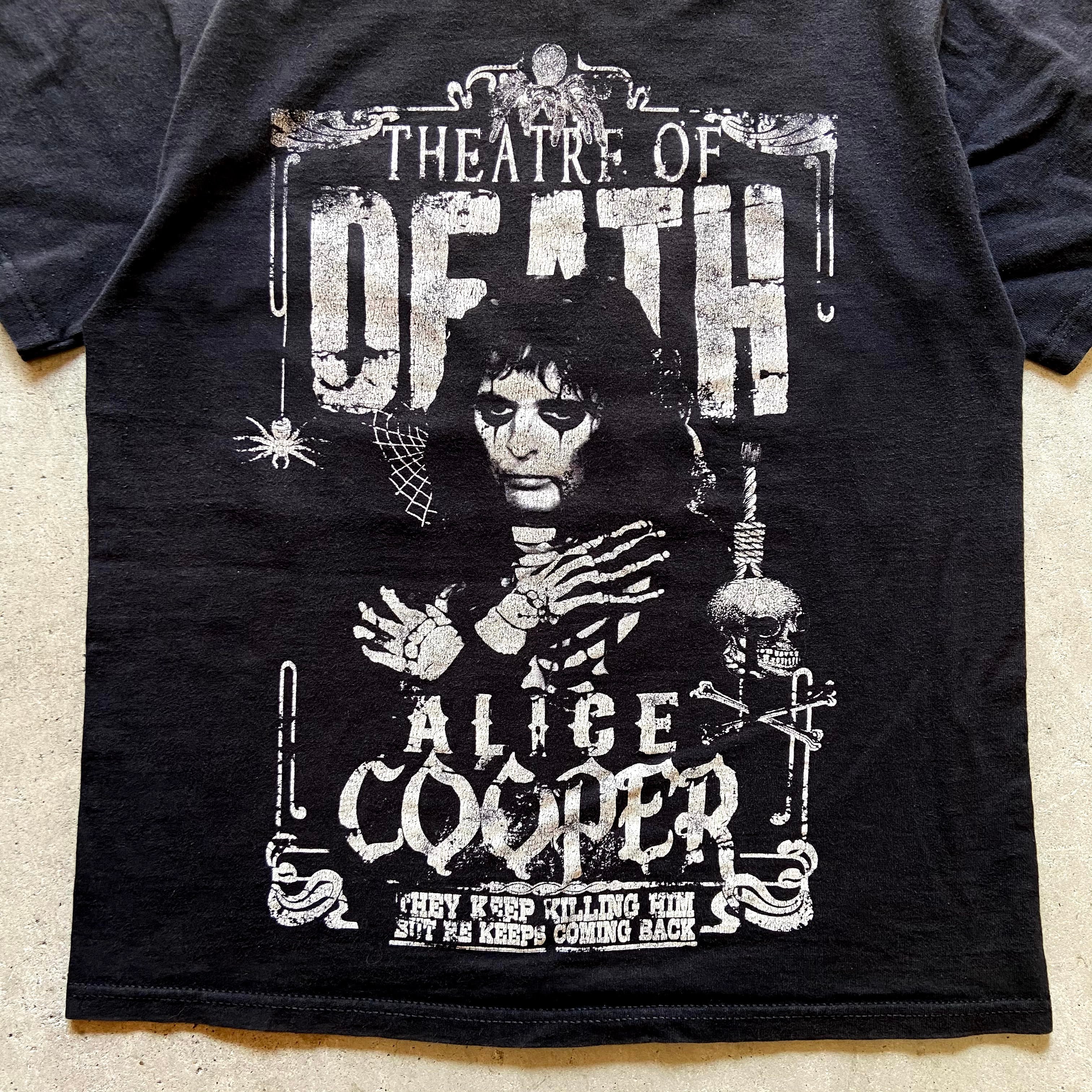 ALICE COOPER アリス・クーパー THEATRE OF DEATH アーティストTシャツ 