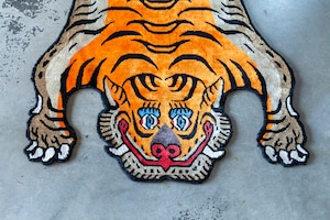 Tibetan Tiger Rug 《Mサイズ•シルク014》チベタンタイガーラグ