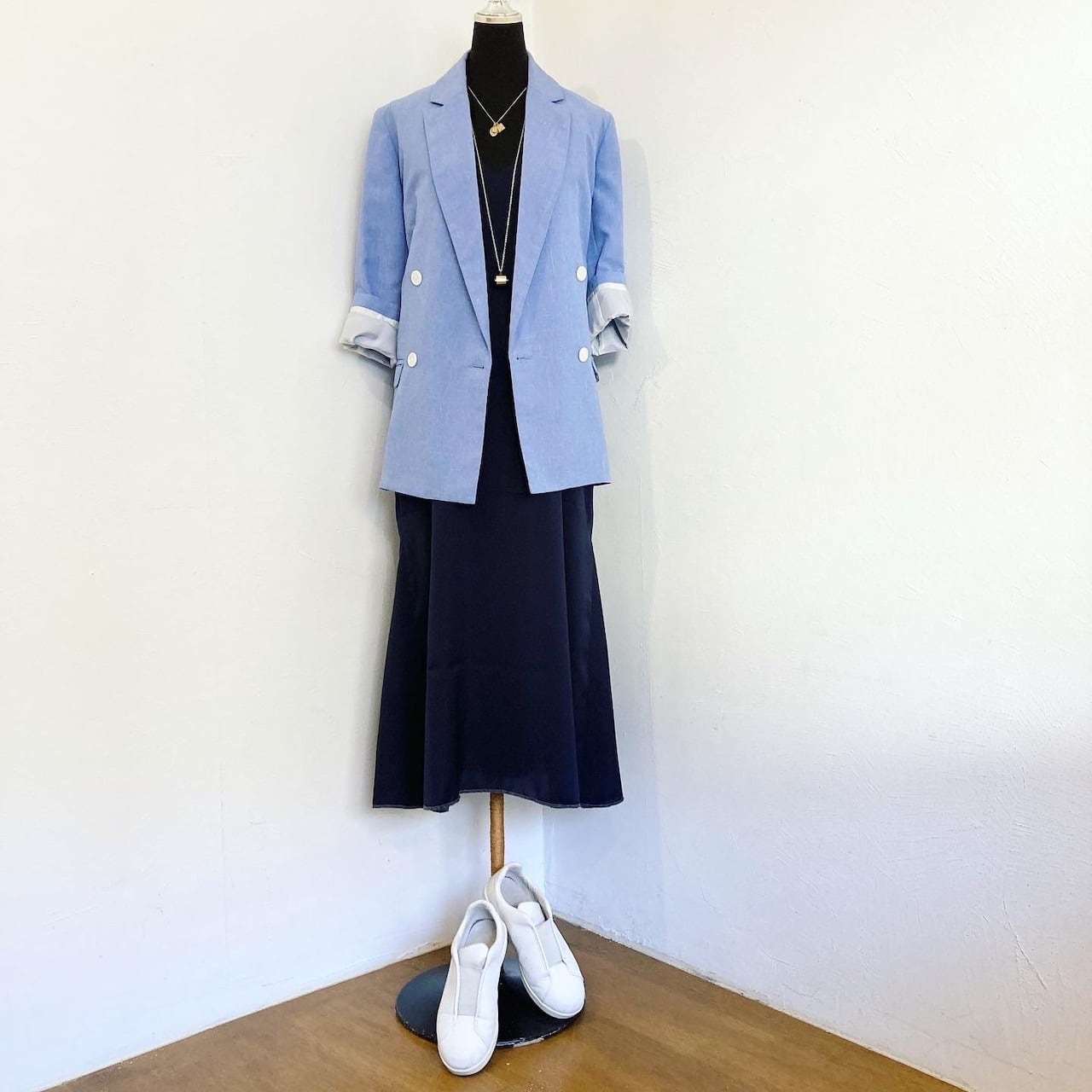 LINKABLE リンカブル ガチャベルトスカート 黒 Sサイズ（コルセット  