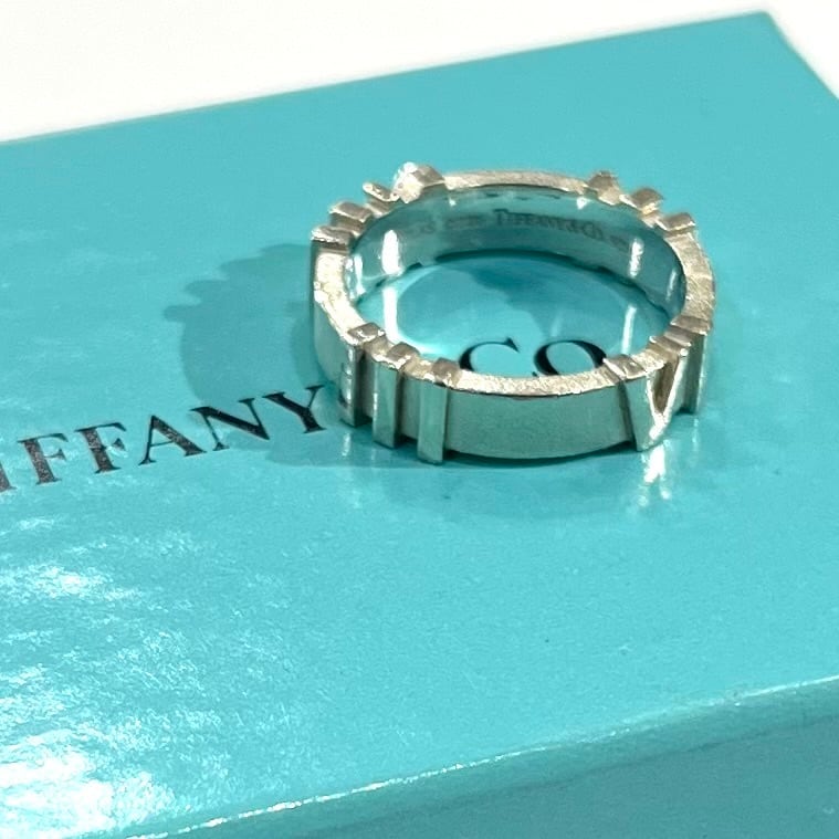 TIFFANY&CO.】【10号】2710 ティファニーアトラスリング指輪 2006年