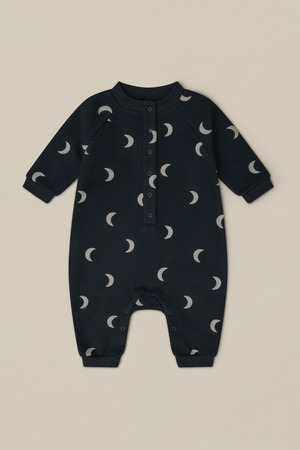 organic zoo/Charcoal Midnight Onesie