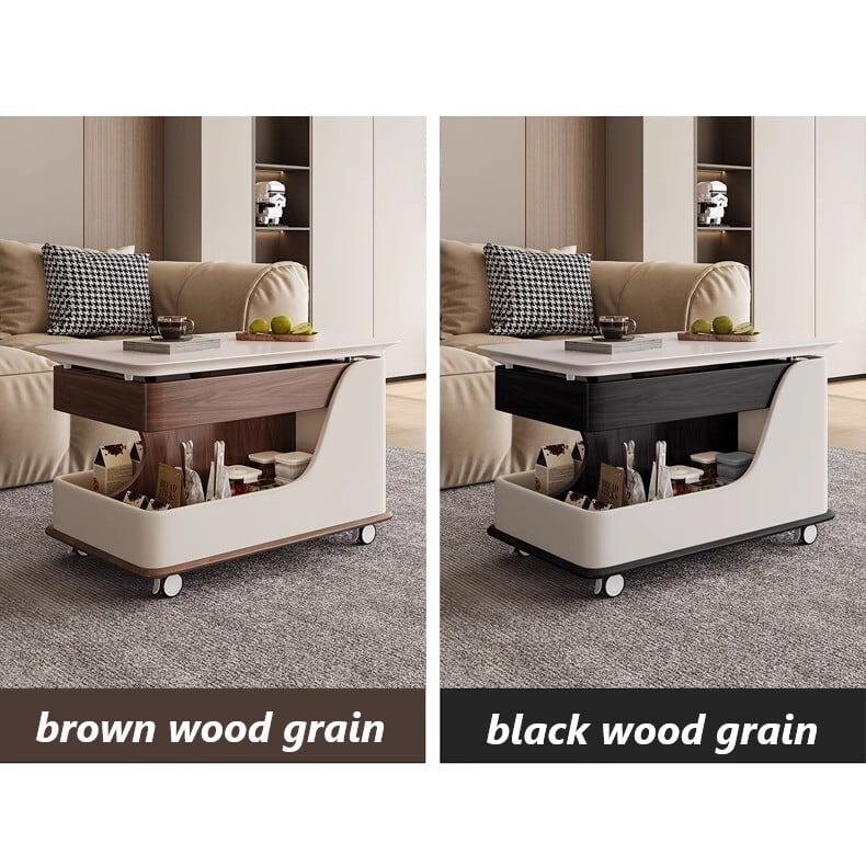 サイドテーブル 多目的 可動式 キャスター 収納 付き おしゃれ