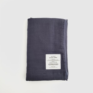 SHINTO TOWEL BATH TOWEL L - 2.5-PYL GAUZE(Mix Navy)