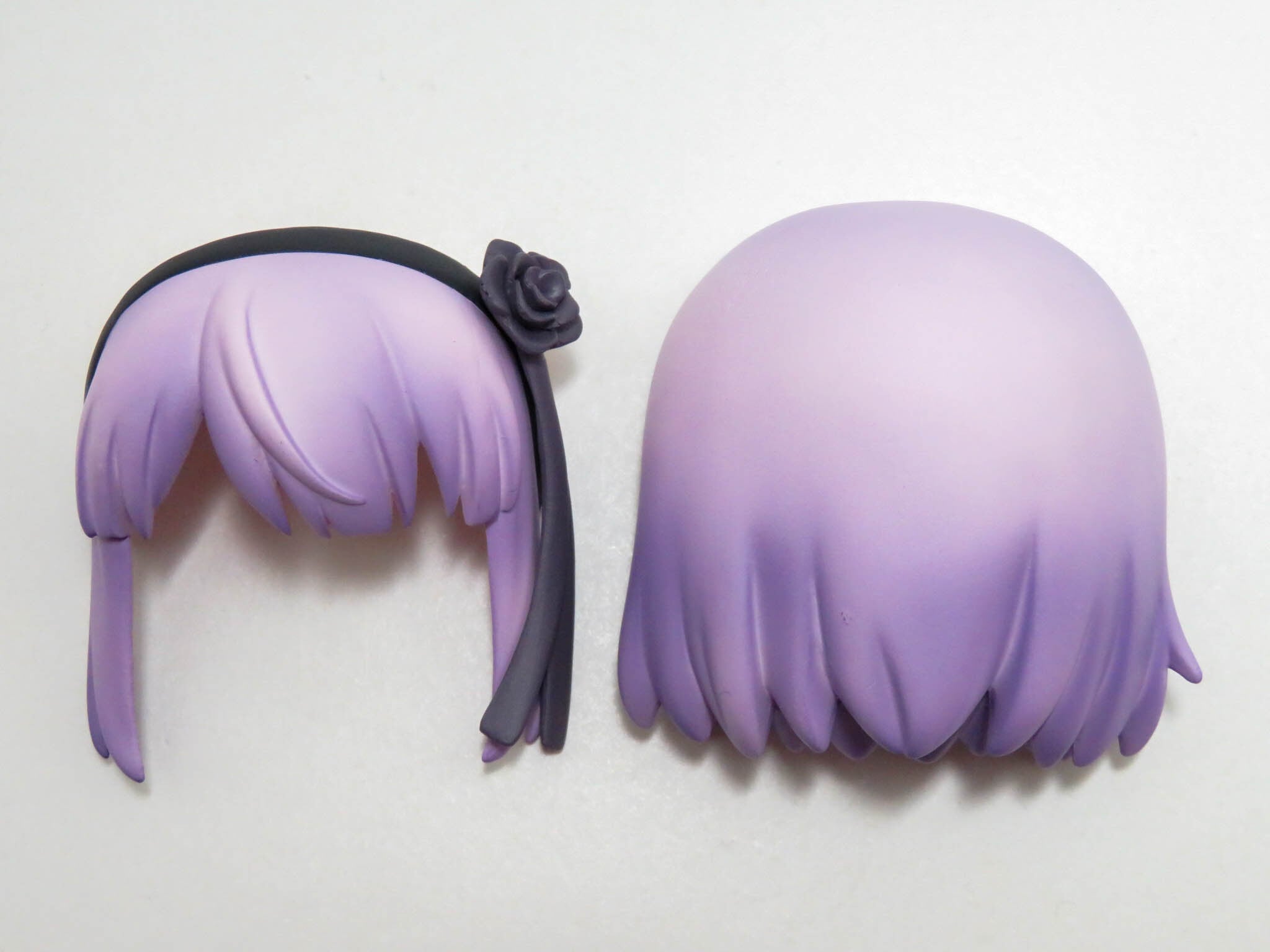 再入荷(A−ランク)【640】 枝垂ほたる 髪パーツ セミロング ねんどろいど