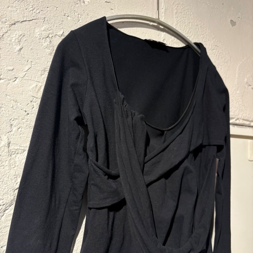 HELMUT LANG ヘルムートラング 90's draped bondage knit ボンテージ