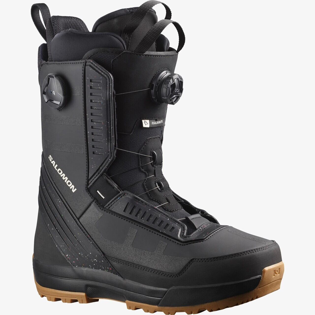 23-24年モデル . SALOMON .『 MALAMUTE DUAL BOA 』. Black . サロモン