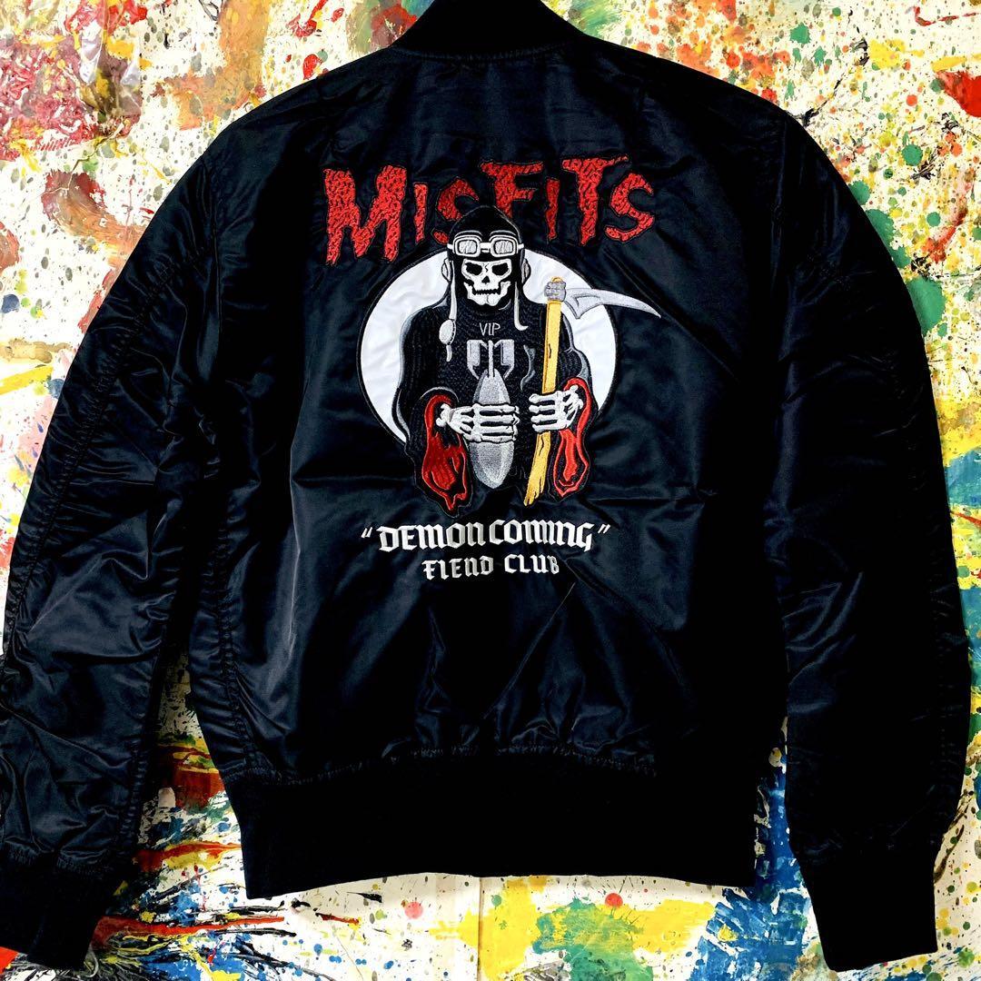 Misfits アバンギャルド スウェット 長袖 秋 メンズ XL ロンT 黒