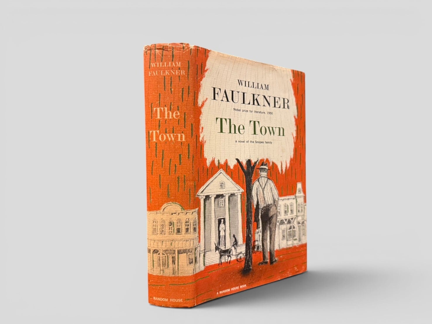 SL1279】【FIRST EDITION】【FIRST PRINTING】The Town(1957) /William