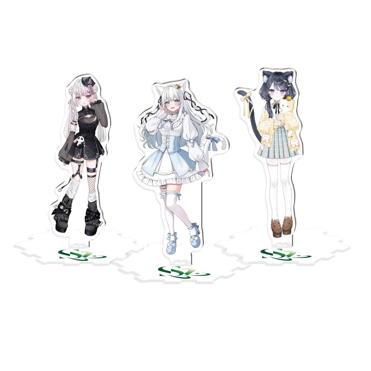 猫白縹なるグッズ　アクリルスタンド